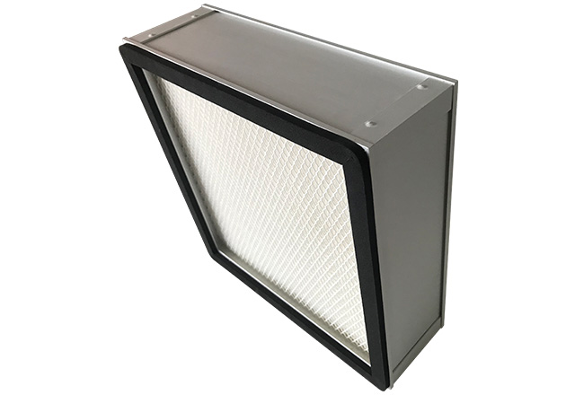 Stainless steel frame hepa filter